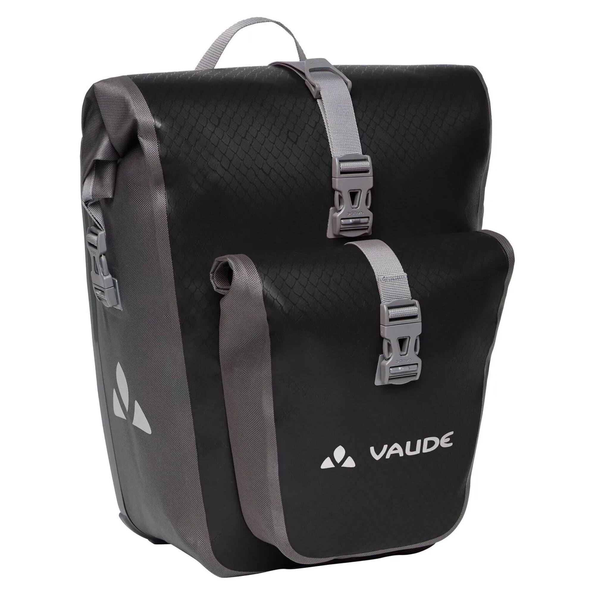 Front. VAUDE - Vaude Aqua Back Plus Single Bike Bag - Black - Black.