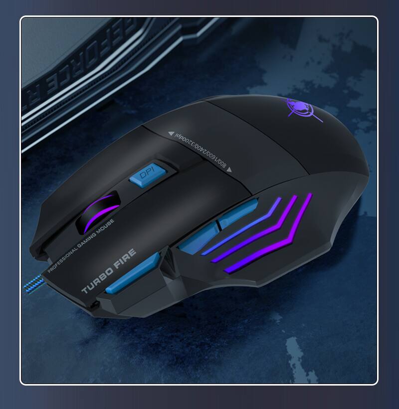 Sure, here is the corrected and grouped text from the image:

- TURBO FIRE
- PROFESSIONAL GAMING MOUSE
- DPI
- dpoo/001/0091/008
- DPI MOUBE GAMING PROFESSIONAL FIRE TURBO