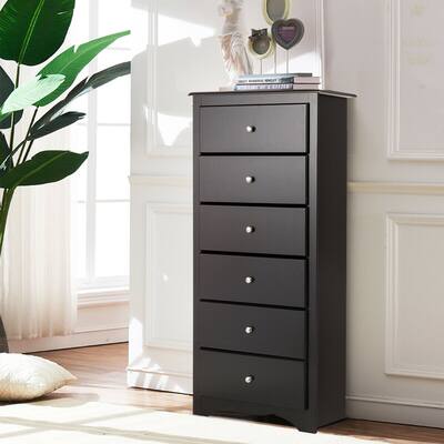 tall 6 drawer chest dresser Benjara 16 in. Gray 6-Drawer Wooden of Drawers BM299085 Elevate Your Space with Stylish 6 Drawer Tall dresser Tailored Storage Gymax 6 Drawer Chest Dresser