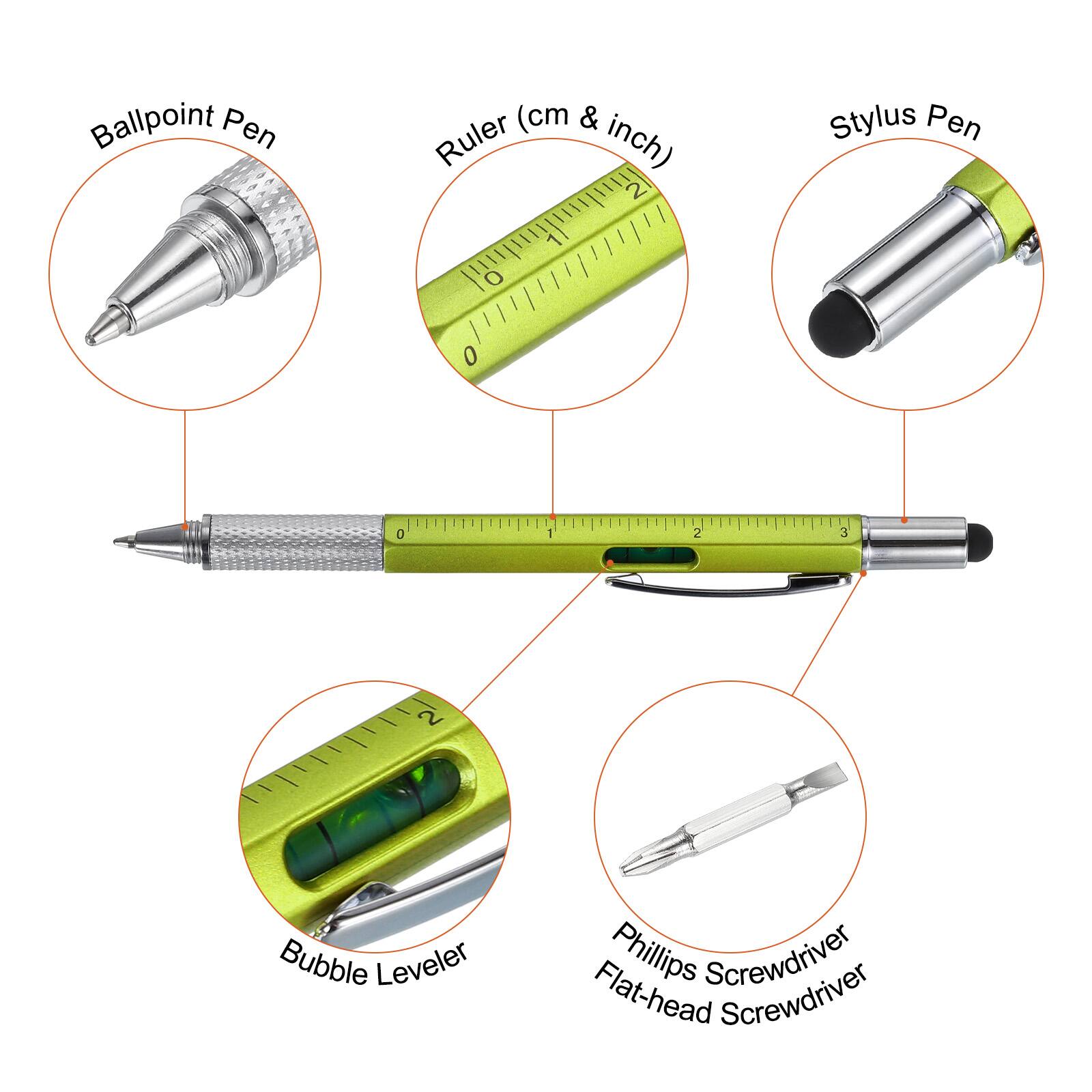 Ballpoint Pen (cm & Ruler inch)  
2 Stylus Pen  
0 1 0 0 1 2 3 2  
Bubble Leveler  
Phillips Screwdriver  
Flat-head Screwdriver