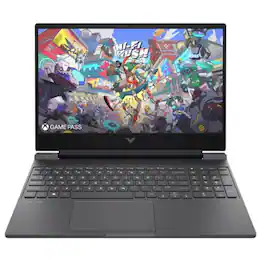 HP - Refurbished Excellent - Victus 15-fb2009ca 15.6" FHD IPS AMD Ryzen 5 7535HS 3.3 GHz 16GB DDR5 512SSD SSD RX 6550M Windows 11 Home Gaming Laptop - Black
