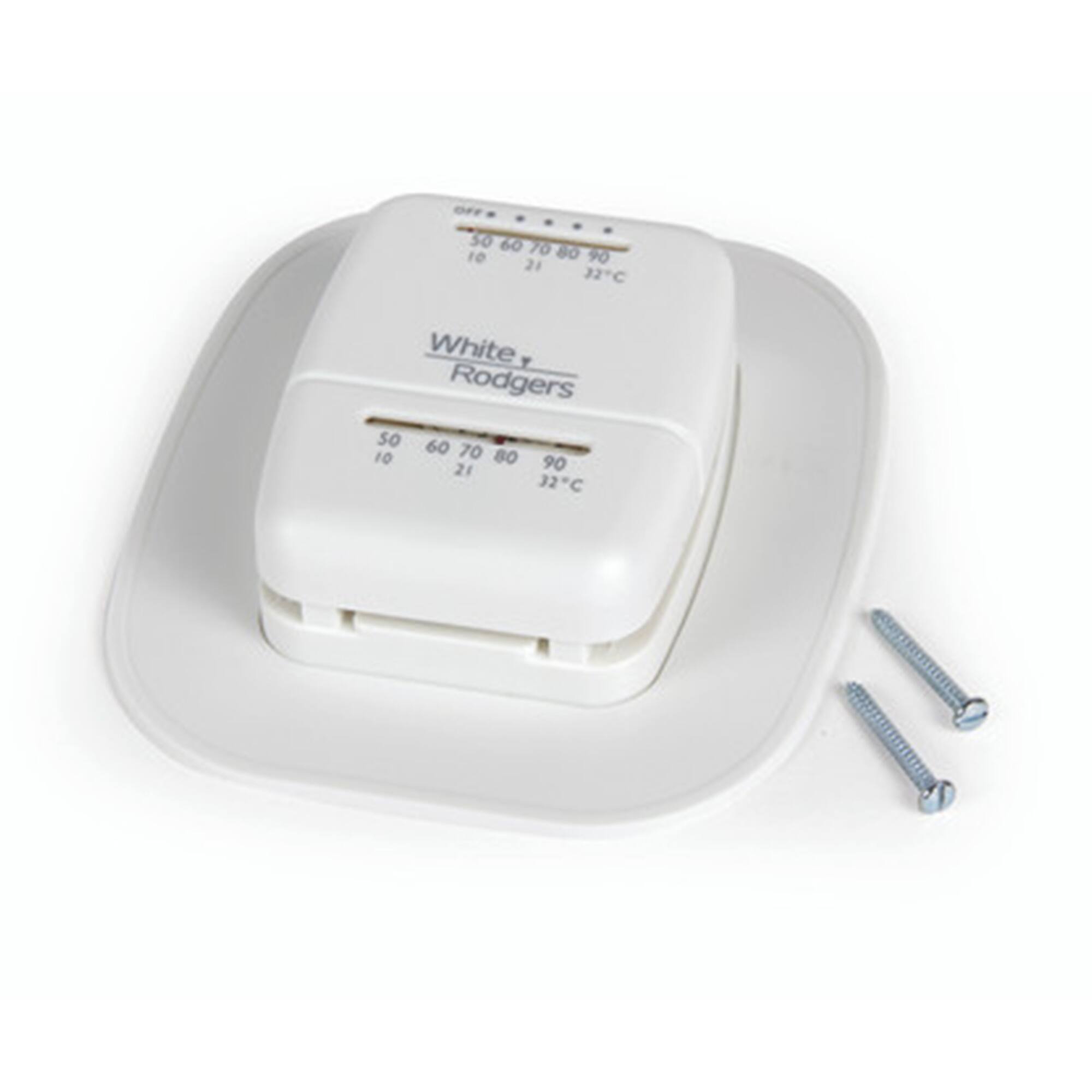 OFF 50 60 70 80 90 21 32°C White Rodgers 50 60 70 80 90 21 32°C