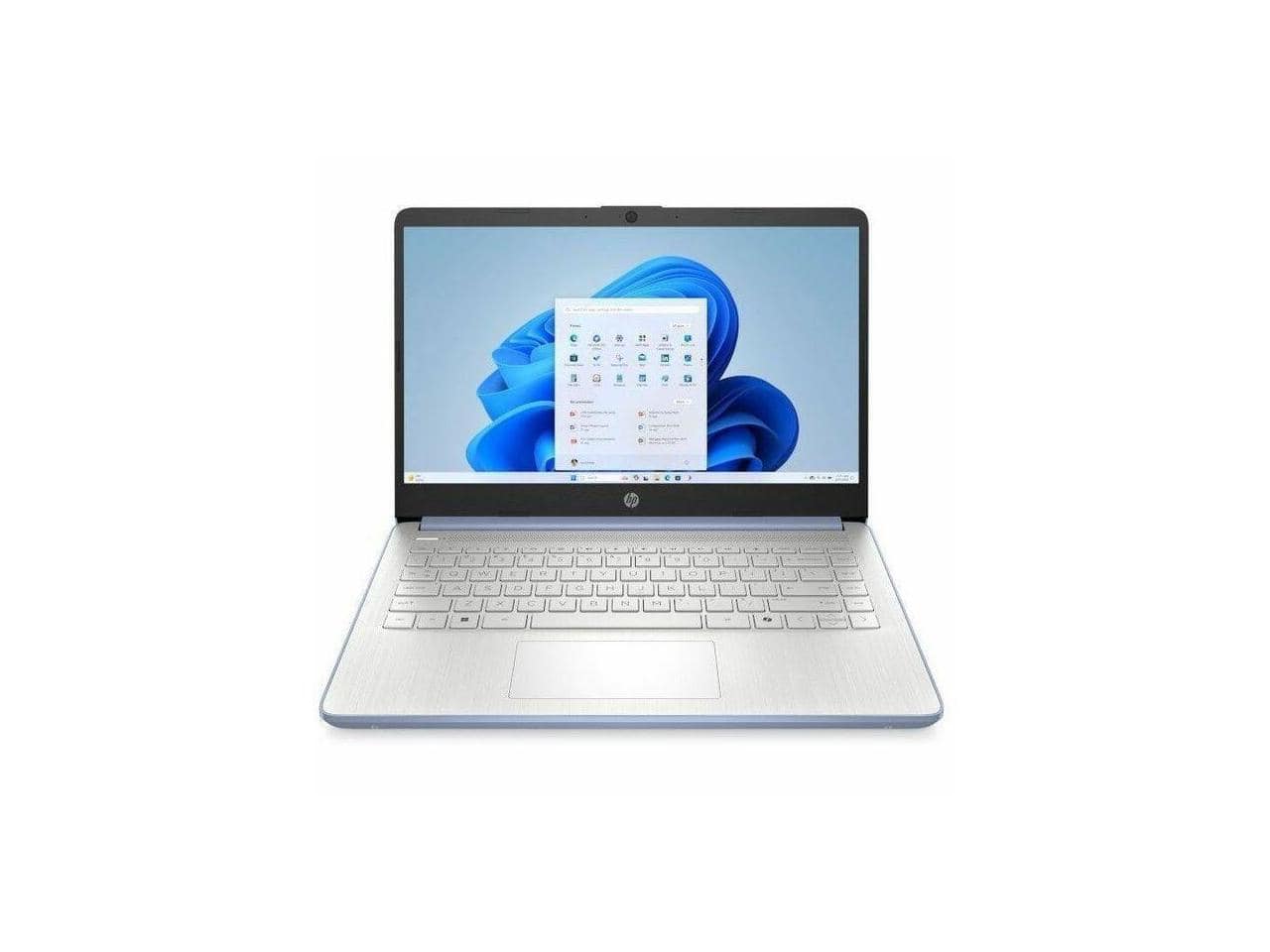 HP - 14-dq3150nr 14" Laptop N4500 4GB 64GB eMMC W11Hs B96RKUAABA - Sky Blue
