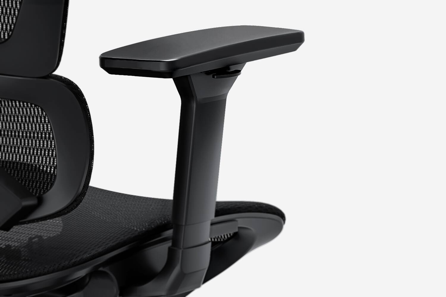 Alt View 1. AndaSeat - X-Air Mesh Office Gaming Chair with Dynamic Lumbar Support, 3D Headrest, 4D Armrests & Adjustable Recline - Space Black.