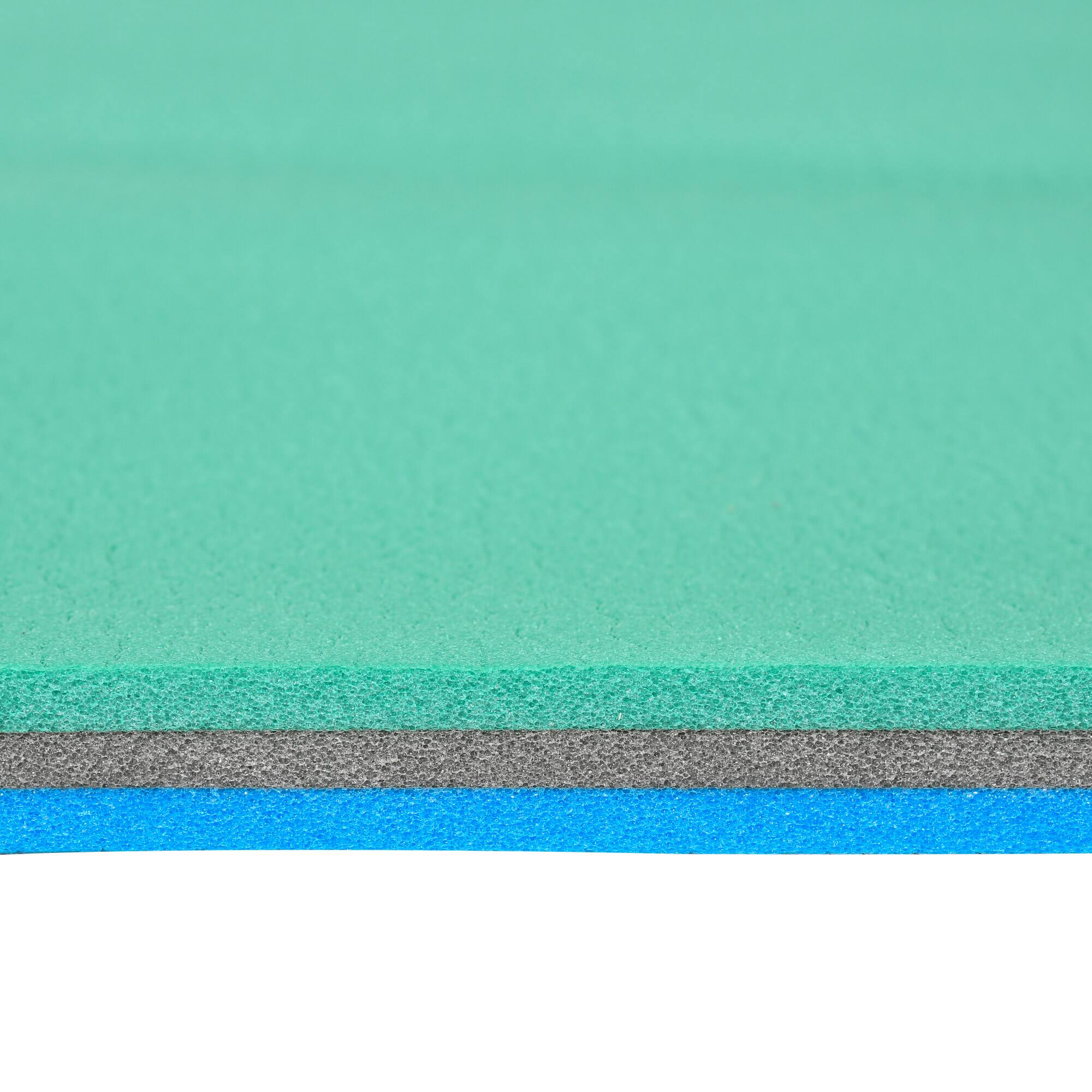 Alt View 8. Soozier - 12' x 5' Lily Pad Floating Mat with Cup Holder Table, 3-Layer Portable Roll-Up Water Mat Float Dock for 2-3 People.