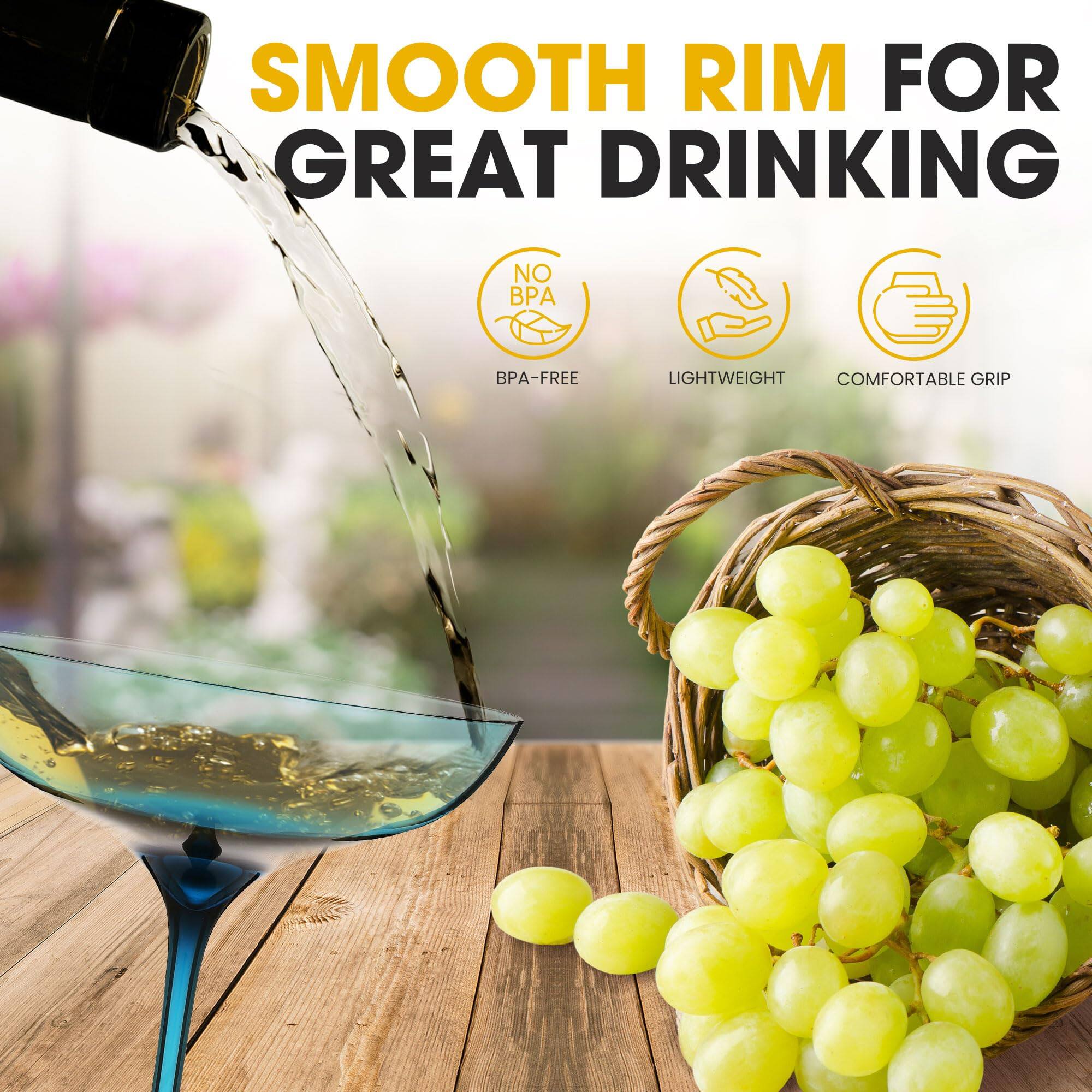 SMOOTH RIM FOR GREAT DRINKING

NO BPA
BPA-FREE
LIGHTWEIGHT
COMFORTABLE GRIP