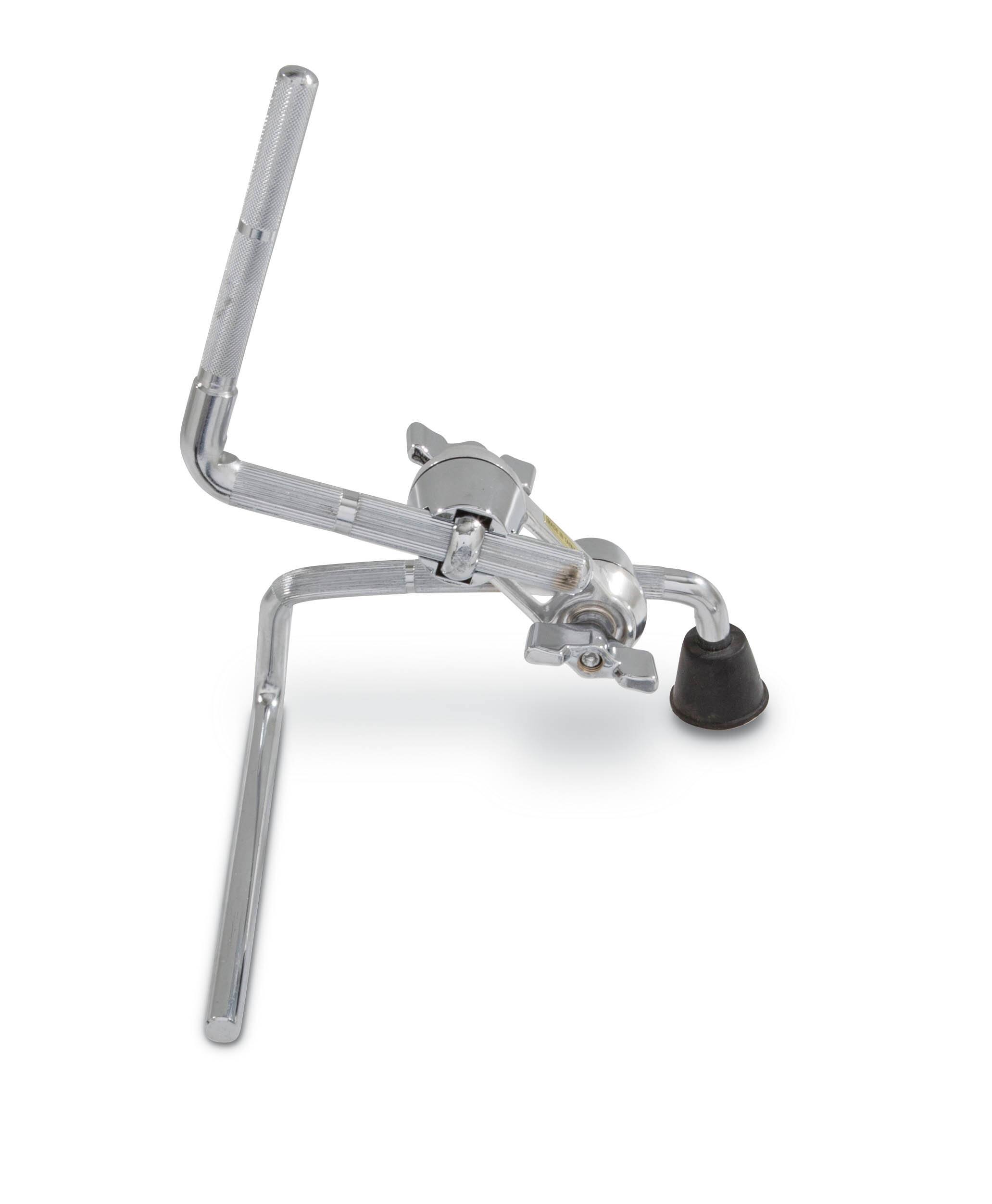 Front. Gibraltar Hardware - Dunnett R-Class Floor Tom Rail Mount, Converts Floor Tom into Kick Drum Setup, 10 5mm Mounting Bracket Compatibility.
