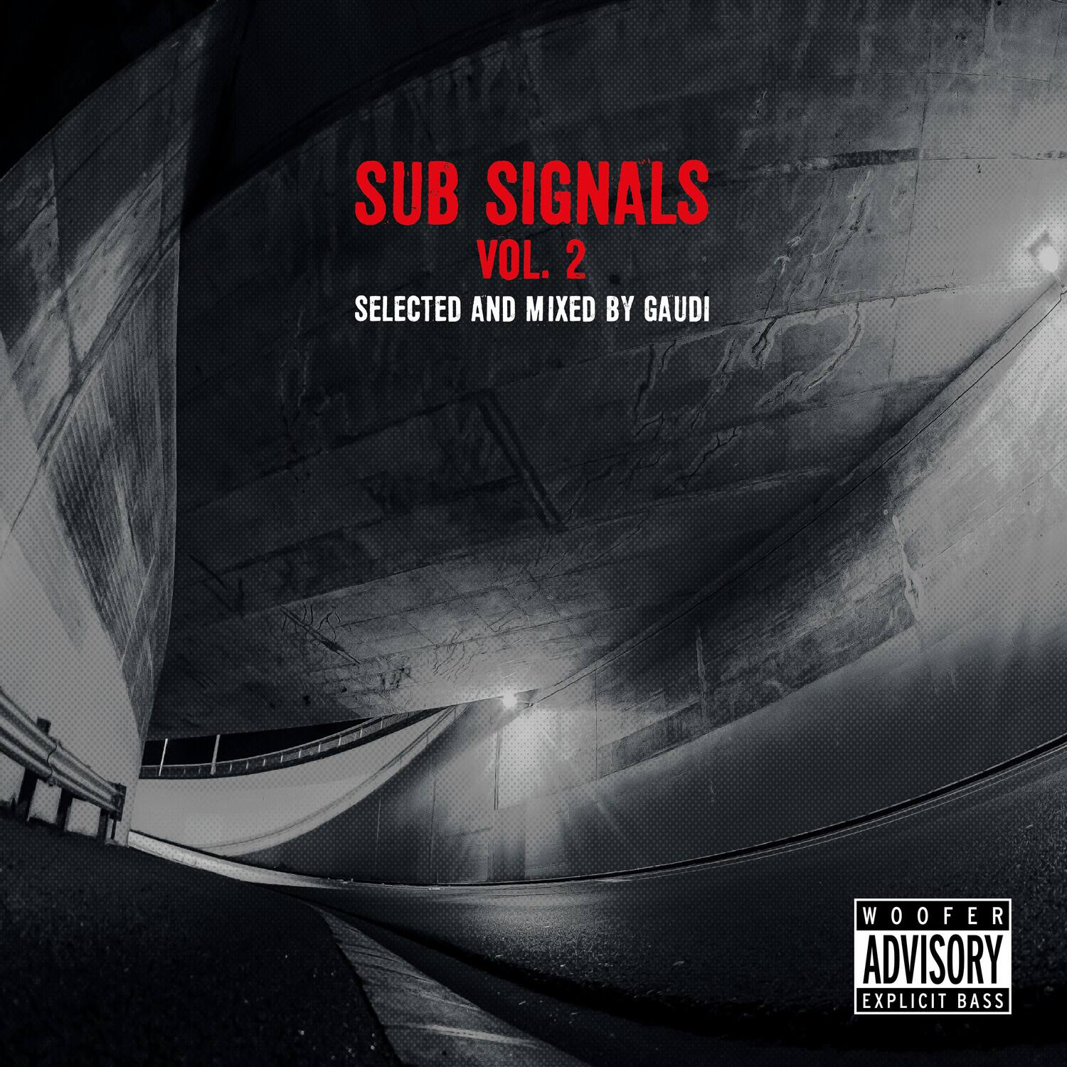 SUB SIGNALS  
VOL. 2  
SELECTED AND MIXED BY GAUDI  

WOOFER ADVISORY  
EXPLICIT BASS