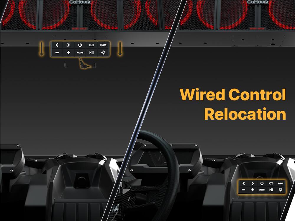 GoHawk GoHawk WING-RBOF WING RBOF

Wired Control Relocation

< - + MODE C SYNC >