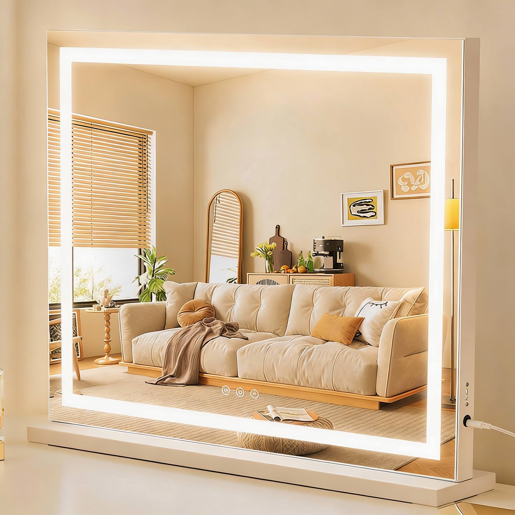 22.8"L X 18.1"W (128 LED)