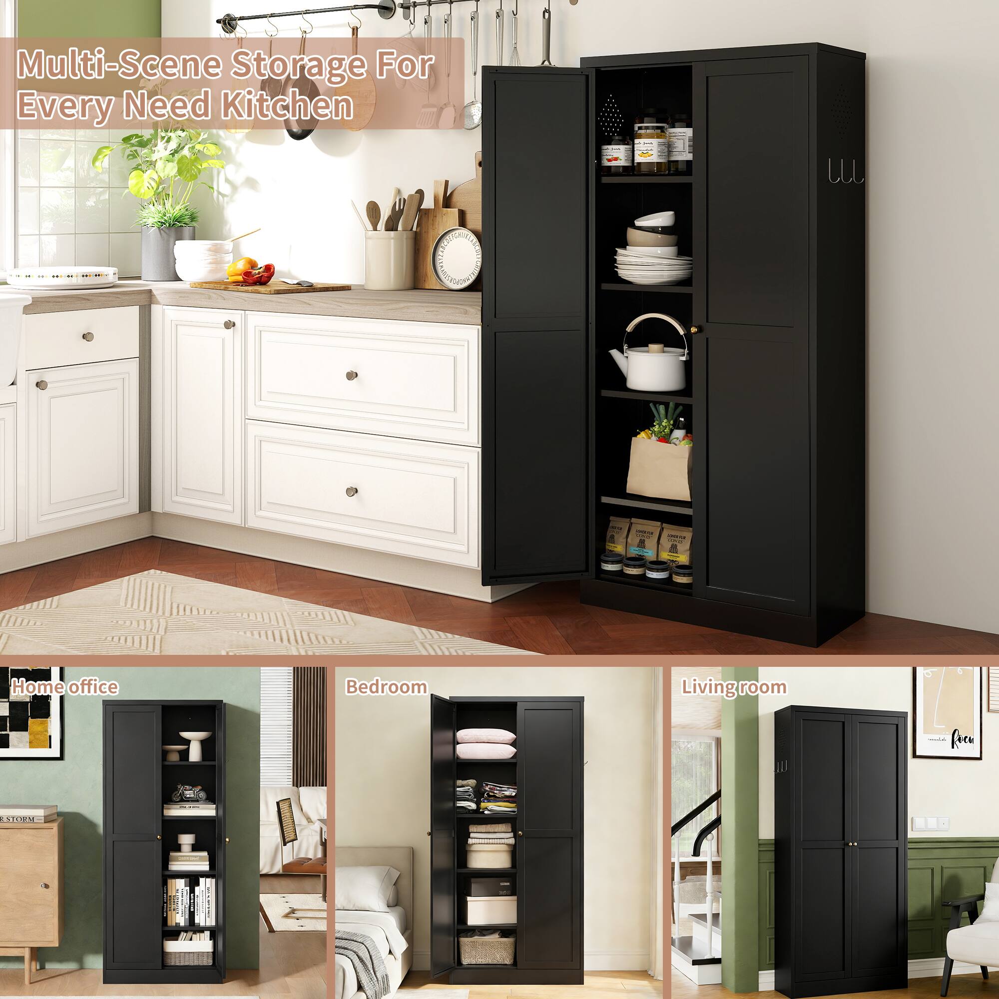 Multi-Scene Storage For Every Need Kitchen

Home office Bedroom Living room