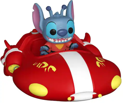 Front. Funko - Funko Bitty POP!: Ride: Lilo & Stitch – Stitch and The Red One - Collectibles - Multicolor.