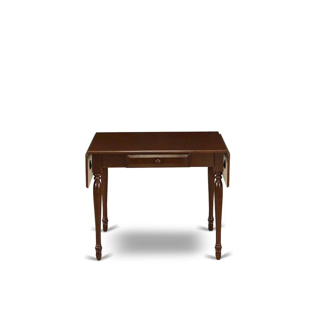 Alt View 10. East West Furniture - 3 Piece Dining Table Set - Red.