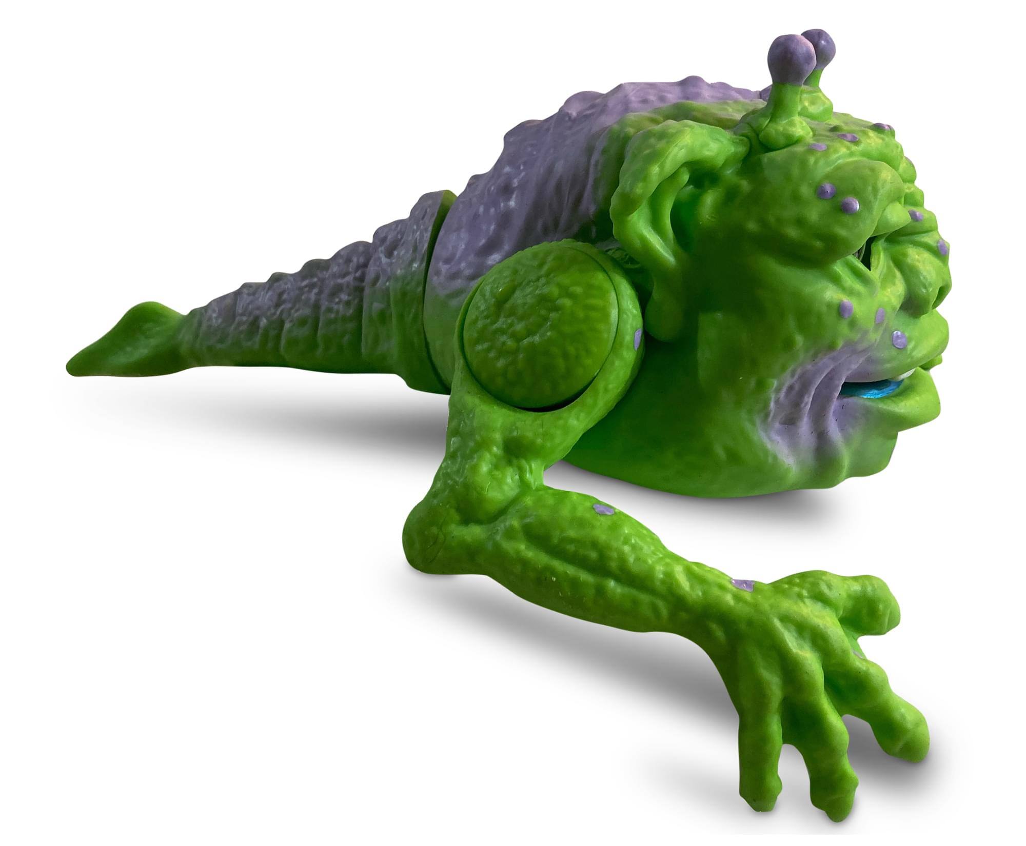 Alt View 2. TriAction Toys - Boglins 8-Inch Foam Monster Puppet | Alien Dwizork - Green.