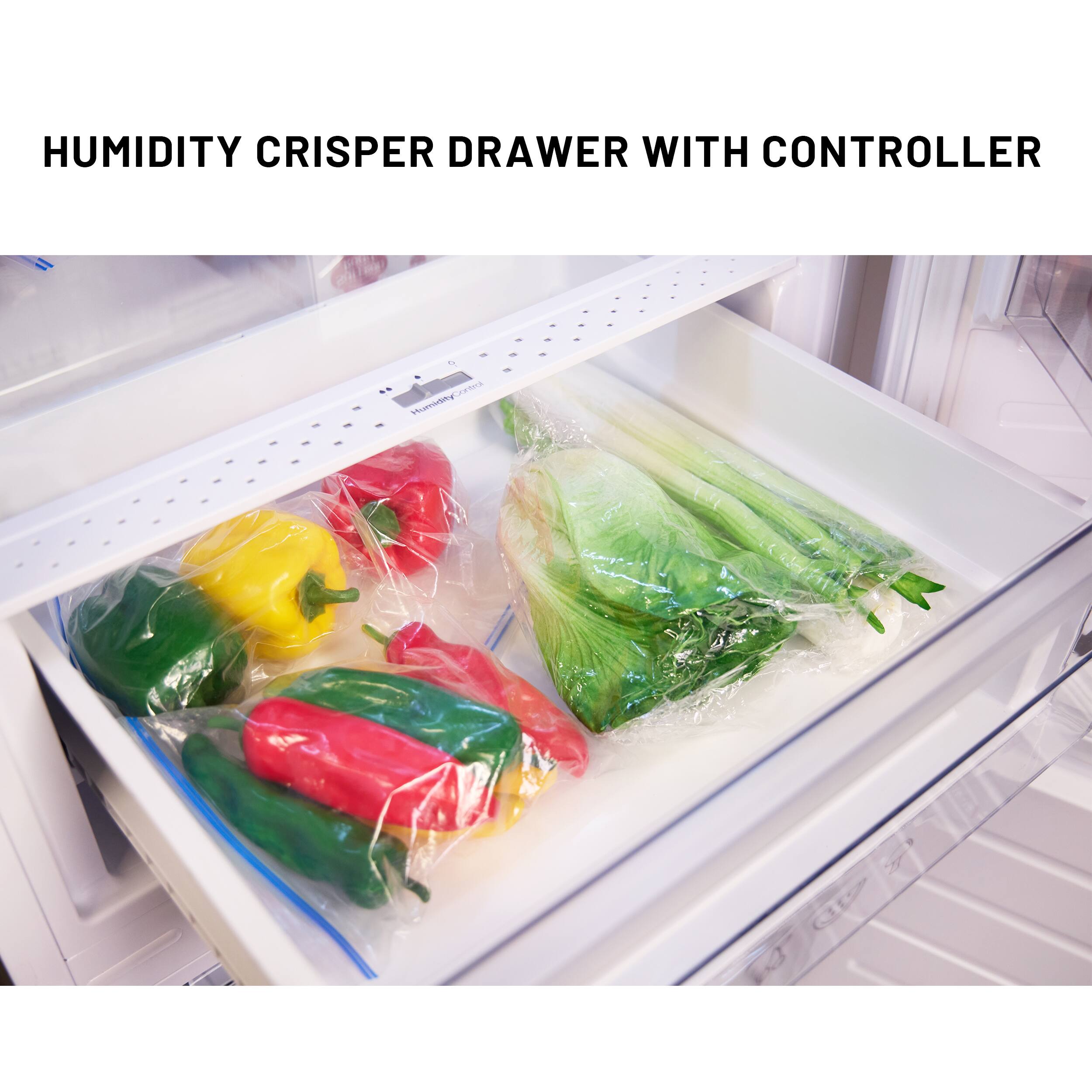 HUMIDITY CRISPER DRAWER WITH CONTROLLER
