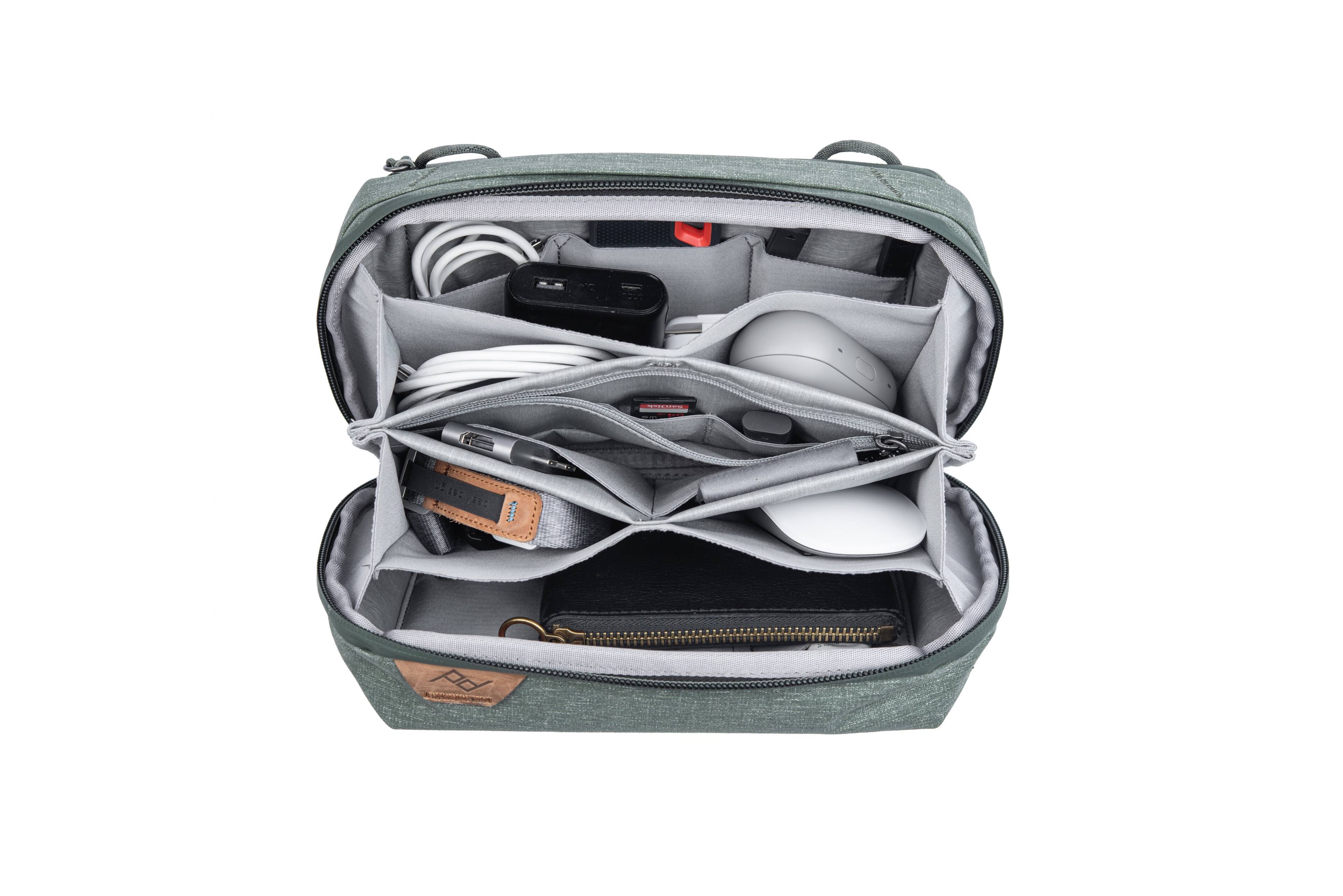 Alt View 12. Peak Design - Tech Pouch - Sage.