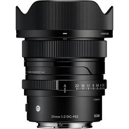 Sigma - 24mm f/2 DG Contemporary Lens for Sony E, Black