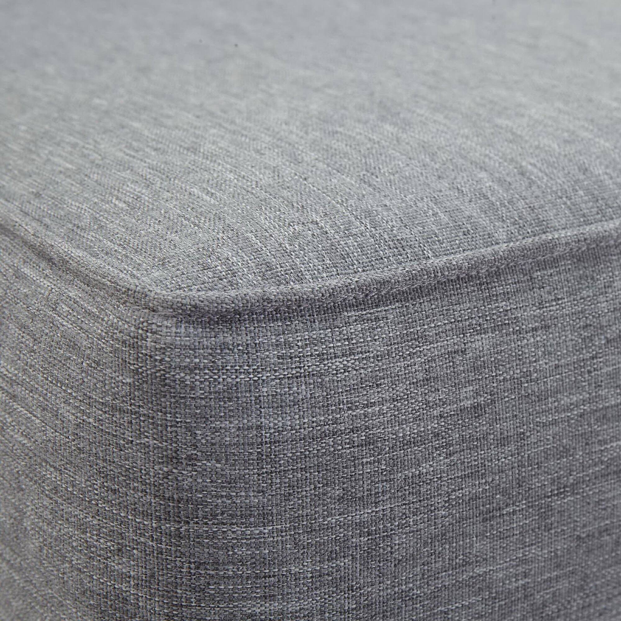 Back. Modway - Marina Armless Outdoor Patio Teak Sofa by Modway - Natural Gray.