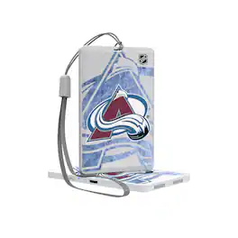 Keyscaper - Colorado Avalanche Ice Tilt Pocket Bluetooth Speaker - Multicolor