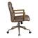 Left. OSP Home Furnishings - Henfield Office Chair - Chocolate.