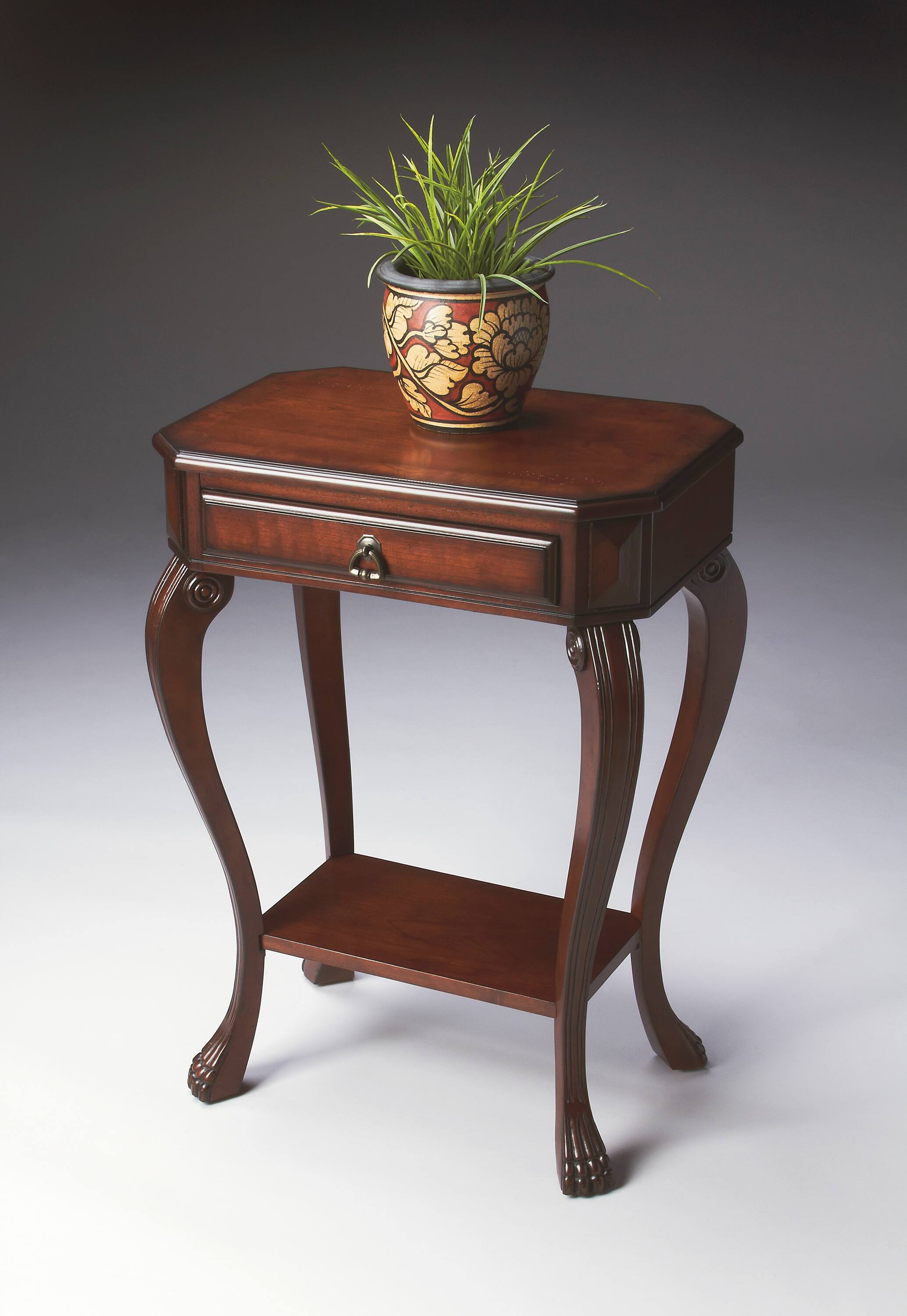 Alt View 1. Butler Specialty - Channing Console Table - Dark Brown.