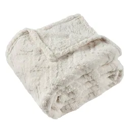 Wave-beige-Throw(50"x70")