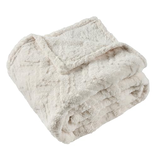 Wave-beige-Throw(50"x70")