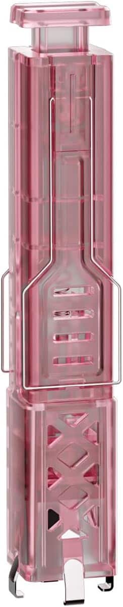 Womier - 2-in-1 Switch Puller and Keycap Puller for Mechanical Keyboard, One-Press Eject Design for Fast & Stable Removal - Pink