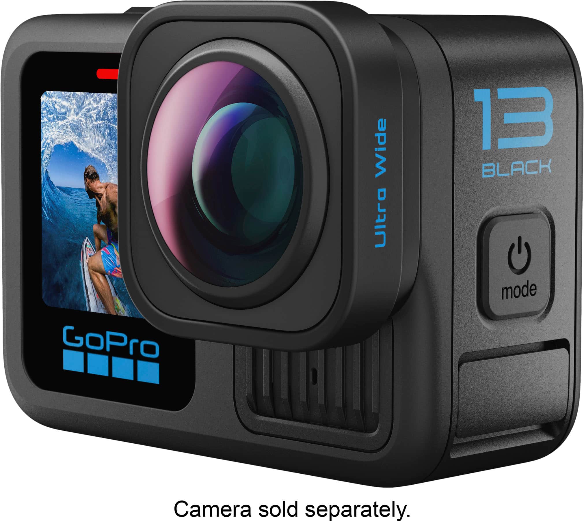 GoPro Wide Ultra 13 Black camera is sold separately.