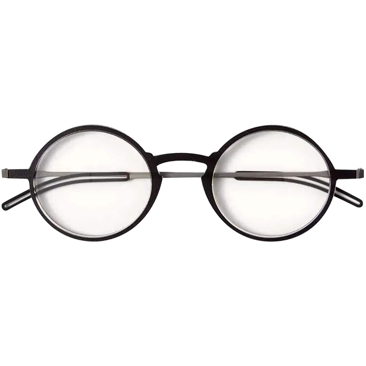 ThinOptics - Manhattan Blue Light Blocker Glasses with Milano Case - +1.00 - Black - Black/Black