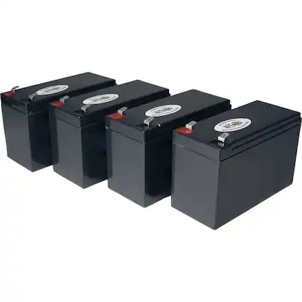 Front. Tripp Lite - Eaton Tripp Lite Series 4x 12V 9AH UPS Replacement Battery Cartridge Kit for Select Best, Powerware, Liebert and Other - Unknown.