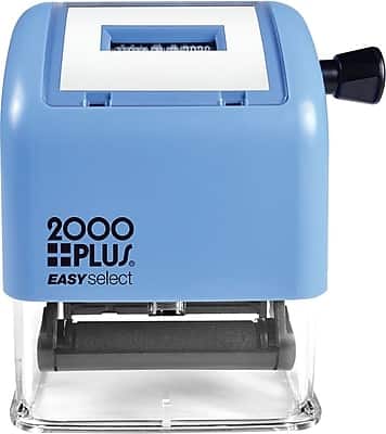 2000 Plus - Easy Select Dater Stamp, Black Ink (011091) - Blue price history on PriceWatchPro