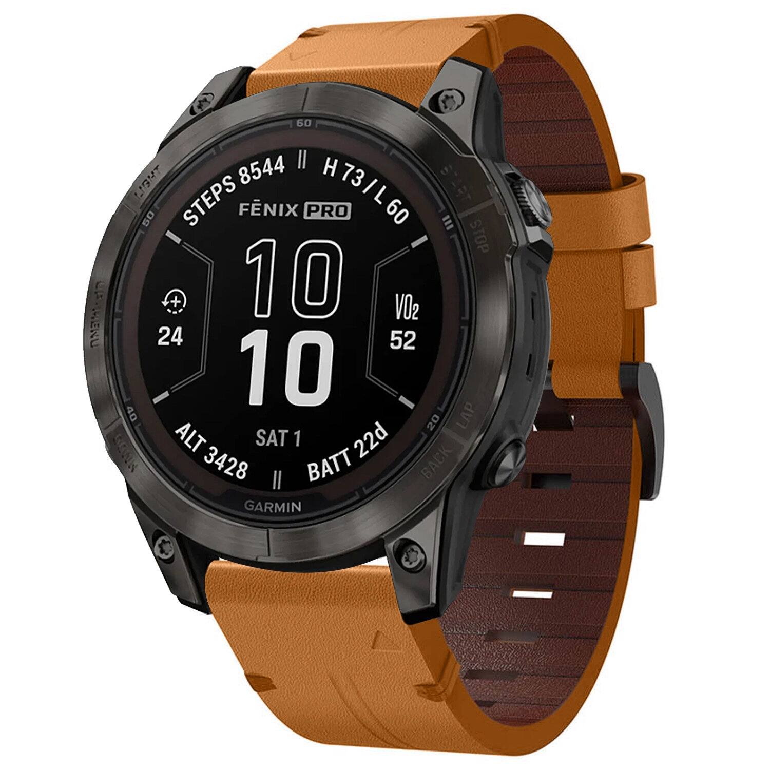 60 8544 STEPS H73/L60 FÉNIX PRO 50 E  
STOP CA + 10 VO2 GENU 24 52 10 40 20 LAP (22 ALT SAT 1 22d 3428 BATT BACK GARMIN