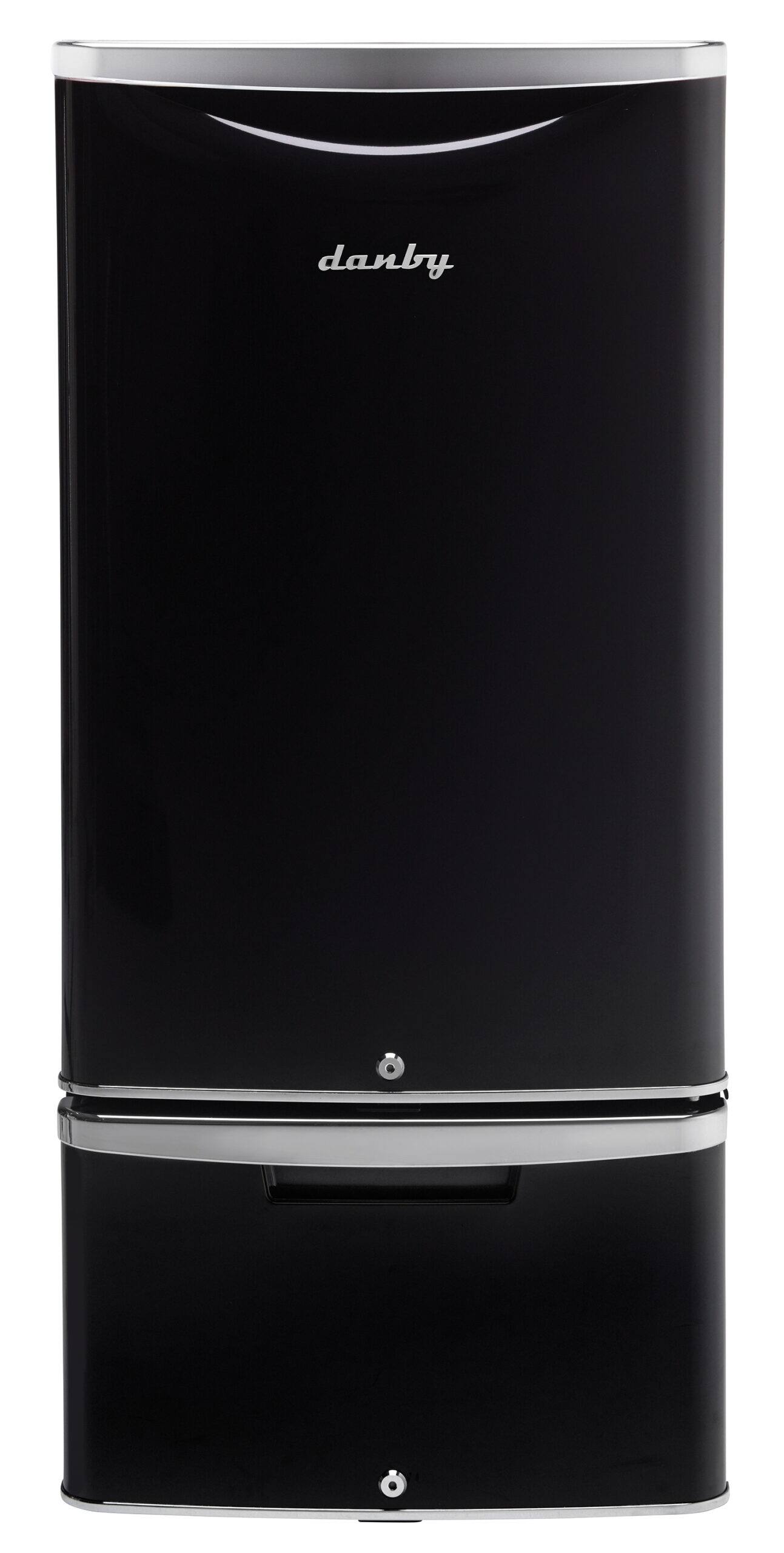 Alt View 2. Danby - ELEV8 Contemporary Classic Storage - Compact Fridge Pedestal - Midnight Black.