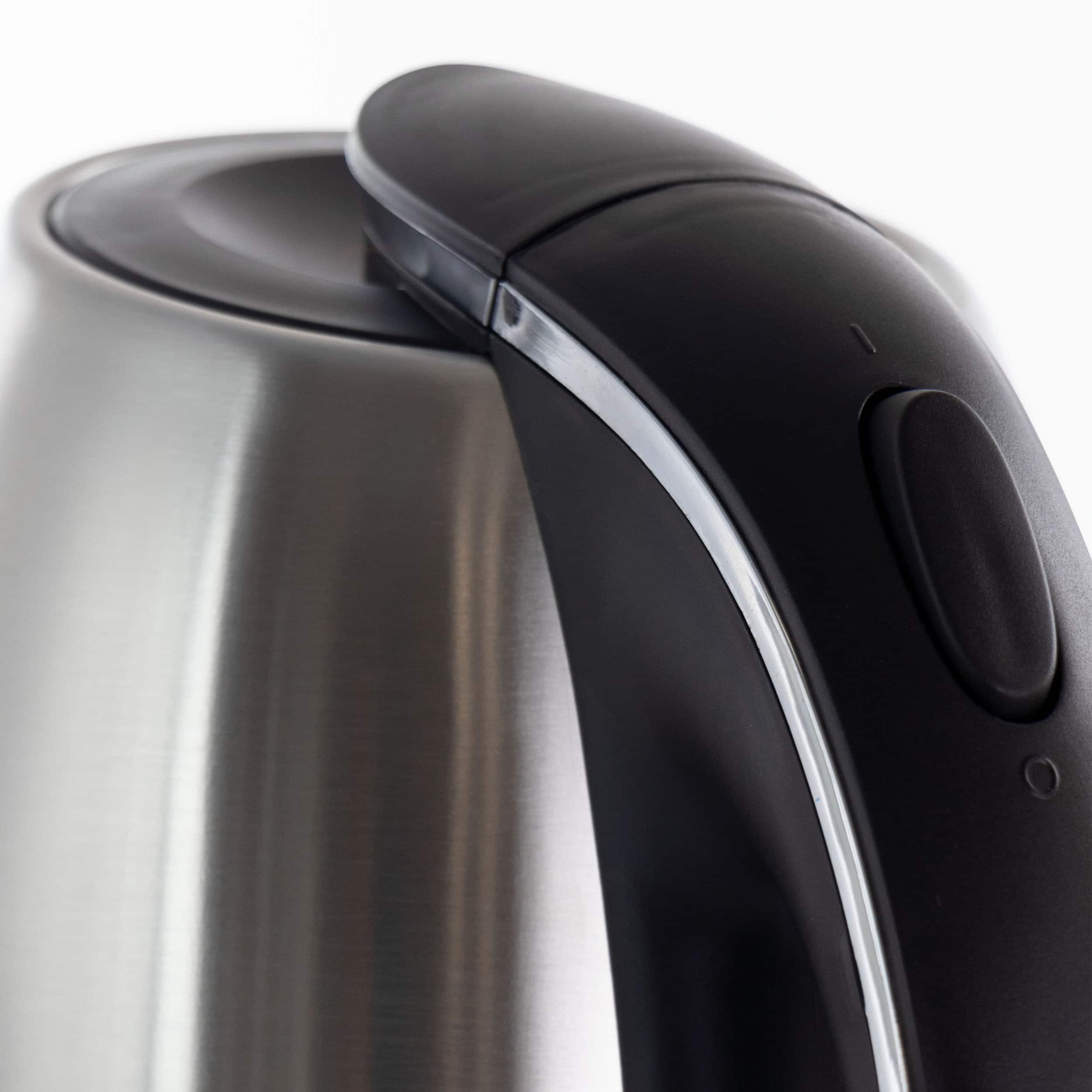 Alt View 5. MegaChef - MegaChef 1.2Lt. Stainless Steel Electric Tea Kettle - Silver.