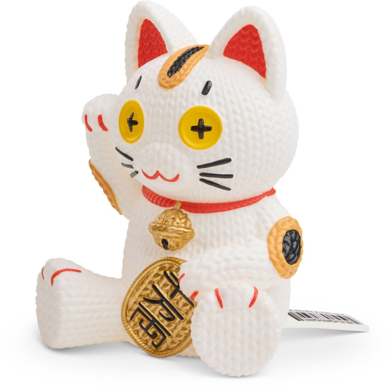 Alt View 1. Handmade by Robots - Handmade by Robots - Beckoning Cat - Luck #499   - COLLECTIBLES - Multicolor.