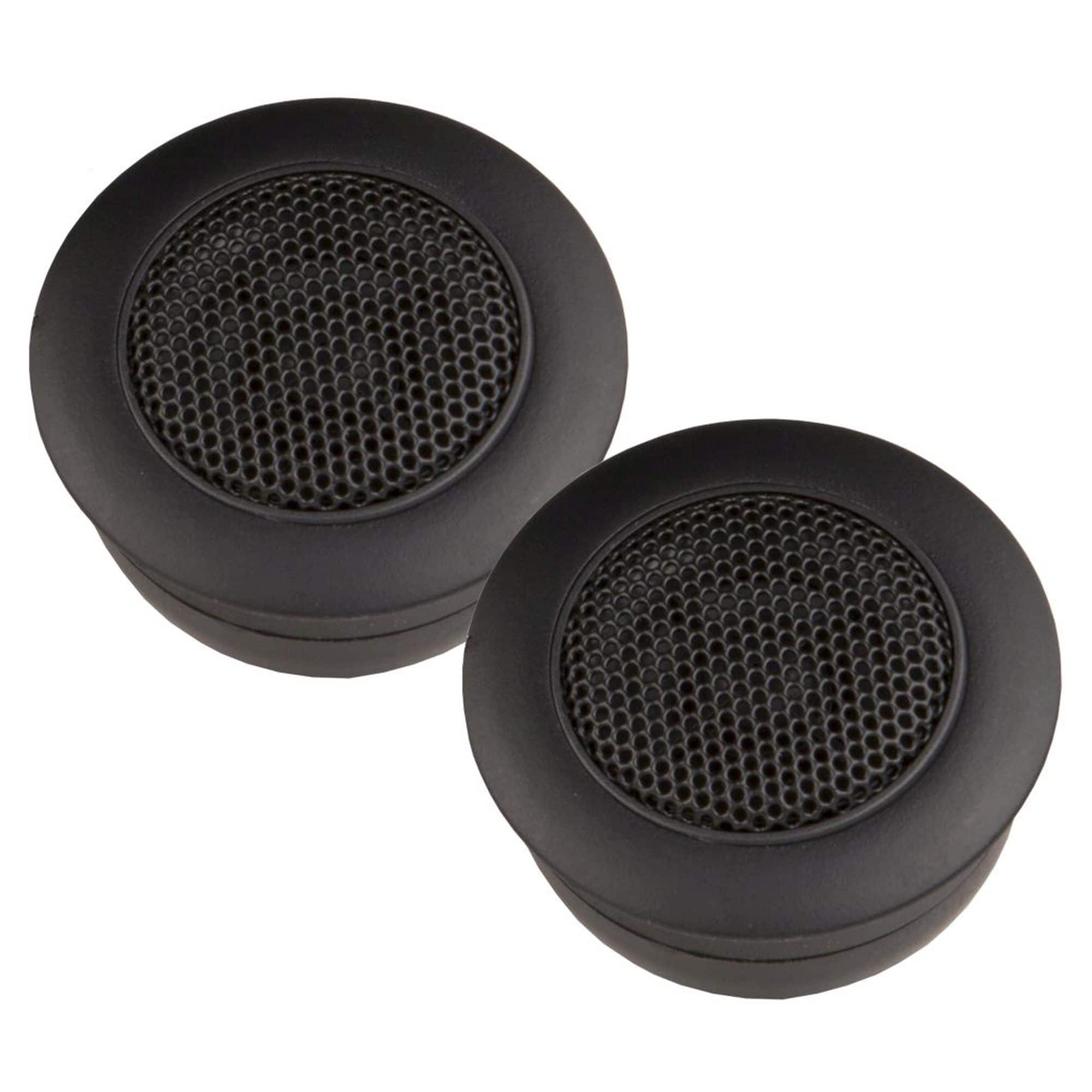 Memphis Car Audio - Memphis Audio SRX1V Street Reference Series 1" Electrostatic Tweeters - Pair - Black/Gray
