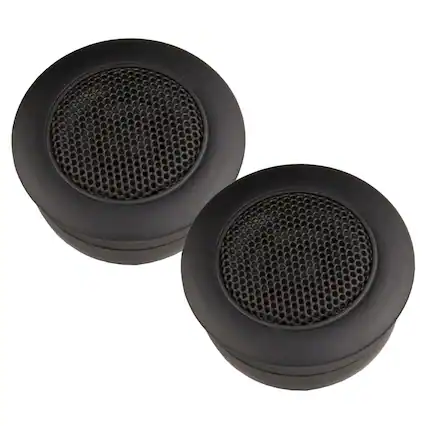 Front. Memphis Car Audio - Memphis Audio SRX1V Street Reference Series 1" Electrostatic Tweeters - Pair - Black/Gray.
