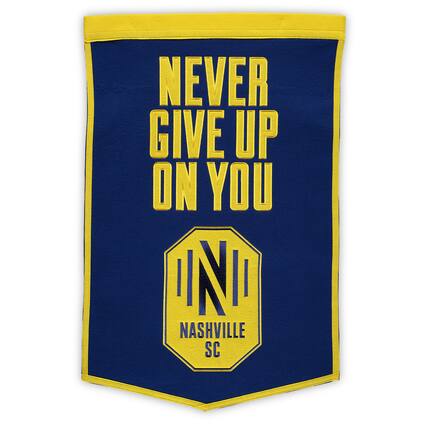 NEVER GIVE UP ON YOU
NASHVILLE SC