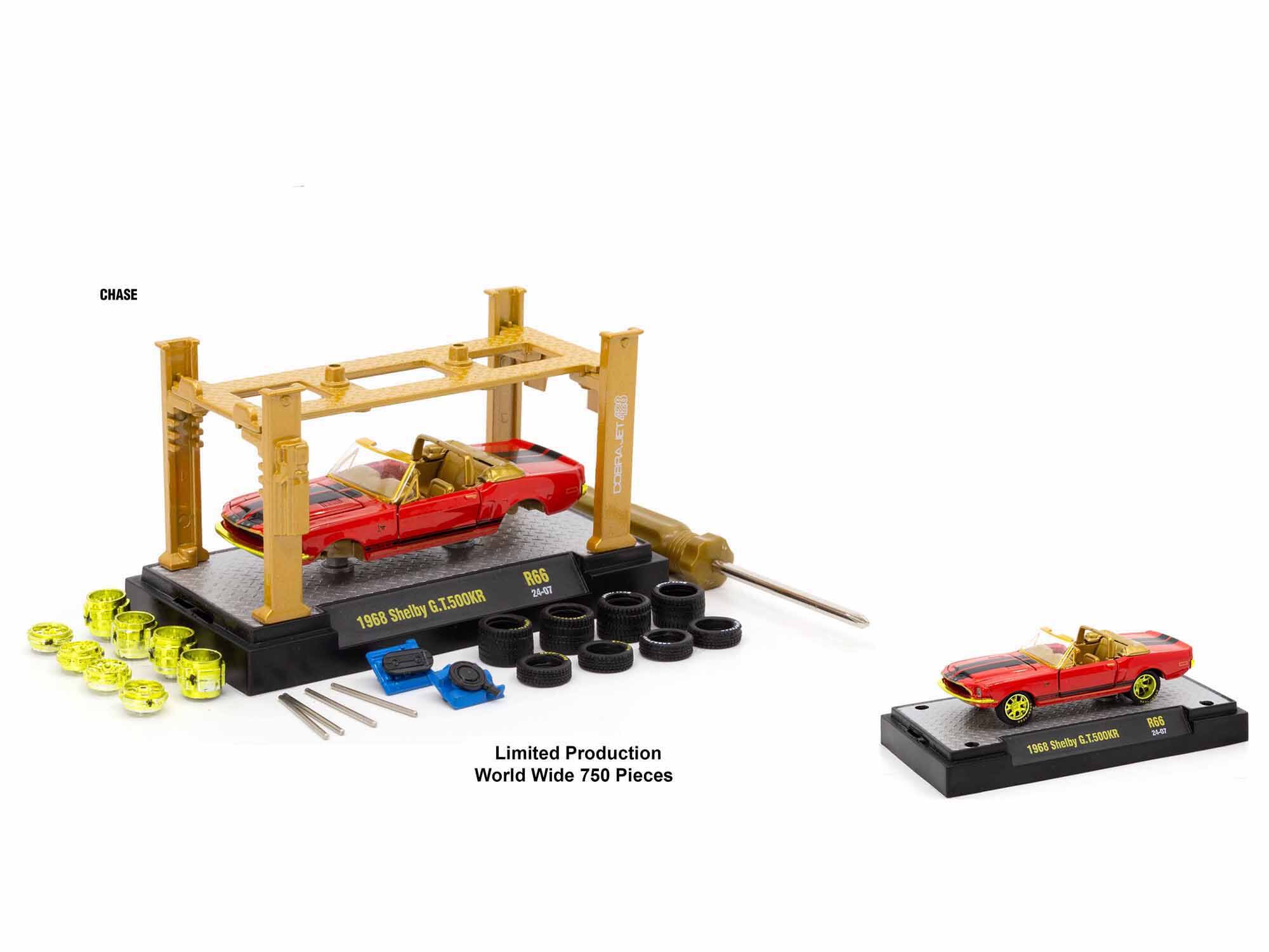 CHASE  
1968 Shelby G.T.500KR  
Limited Production  
World Wide 750 Pieces  

R66  
24-07  
1968 Shelby G.T.500KR