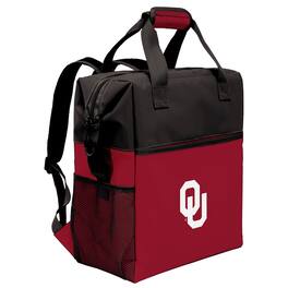 Logo Brands - Oklahoma Sooners Colorblock Backpack Cooler - Multicolor