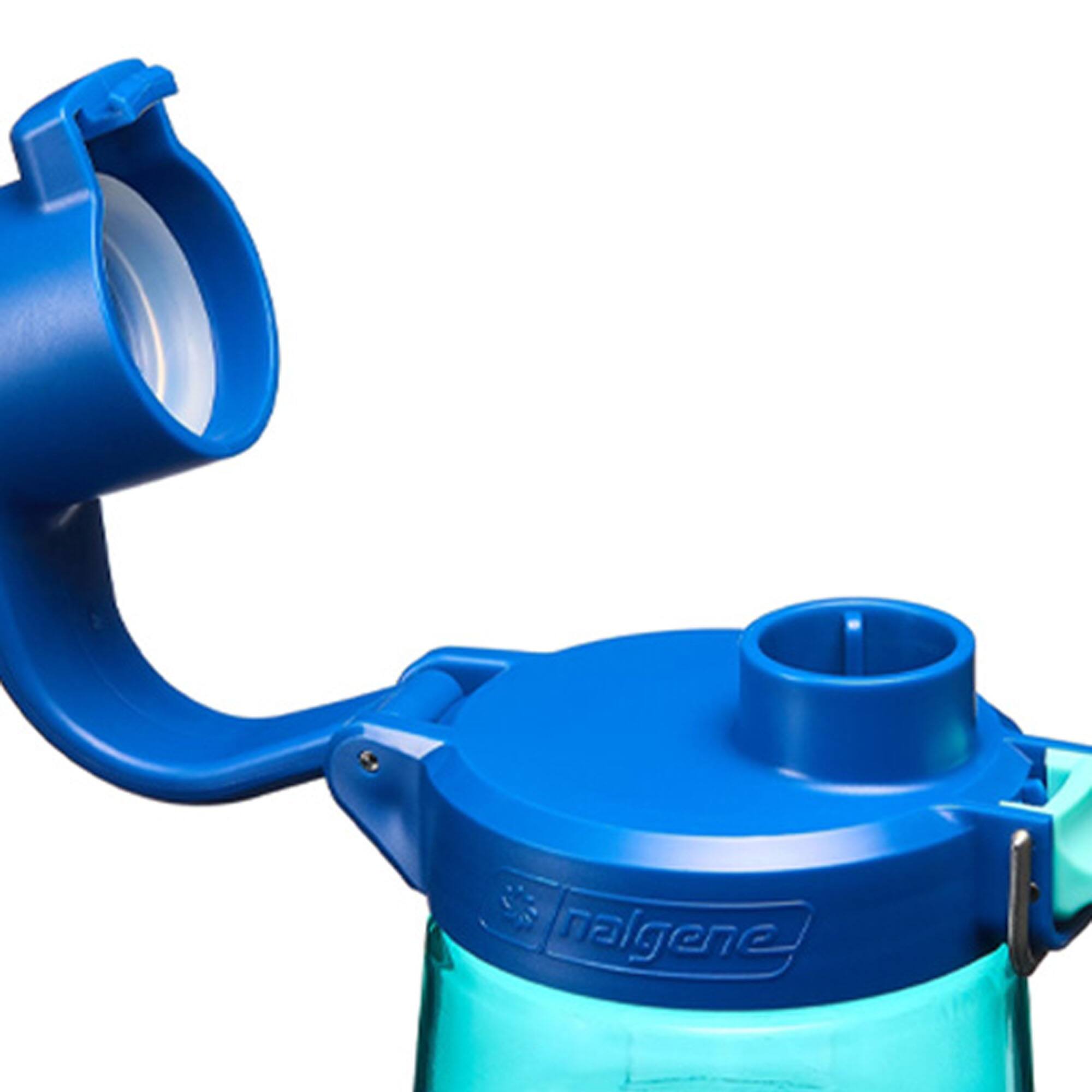Alt View 6. Nalgene - Nalgene Sustain 24 oz. FreshFlow Straw Bottle, Aqua - Aqua.