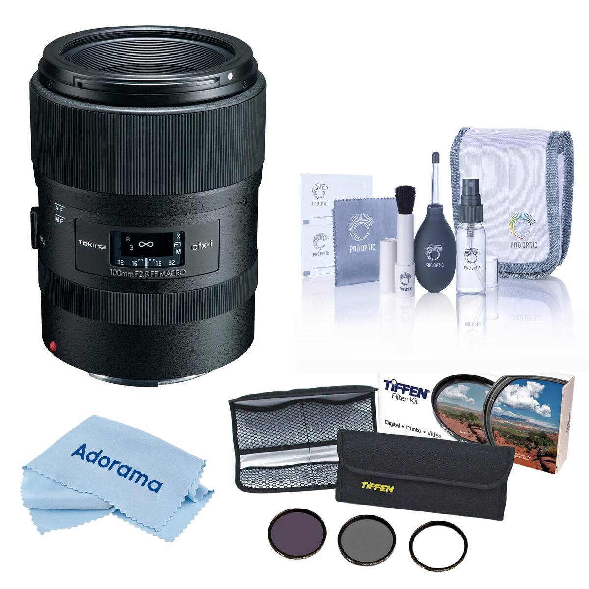 AF MF X 8 Tokina FI atx-i 3 M SE 16 15 32 100mm F2.8 FRMACRO

PRO PTC PRO OF OFFIC

PRO PRO OPTIC

PRO OPTIC

PRO OFTIC

PRO OPTIC

06C

PRO OPTIC

Adorama

TIFFEN Filter Kit Digital Photo Video TiFFEN

THEAT