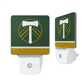Keyscaper - Portland Timbers Team Stripe Nightlight 2-Pack - Multicolor