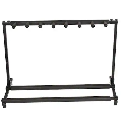 Front. Winado - 7 Guitar Stand Multiple 7 Display Rack Folding Padded Organizer.