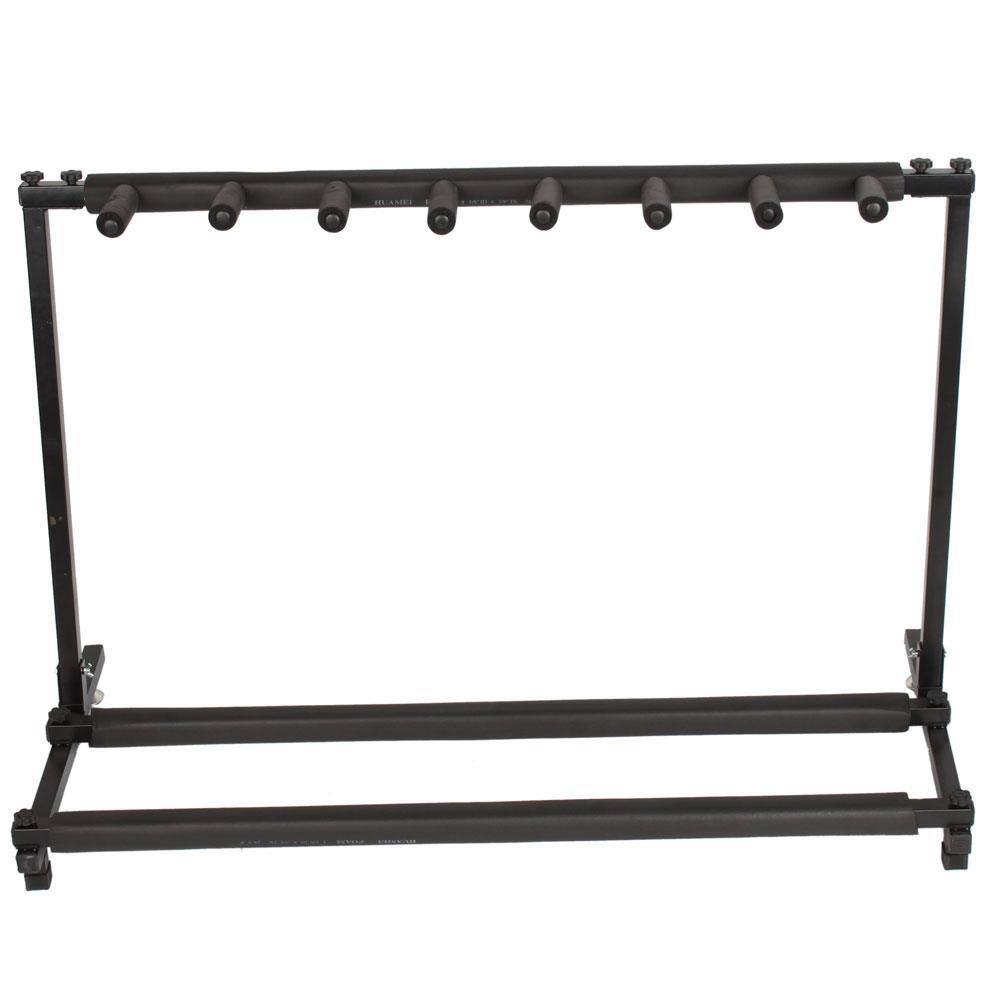 Front. Winado - 7 Guitar Stand Multiple 7 Display Rack Folding Padded Organizer.