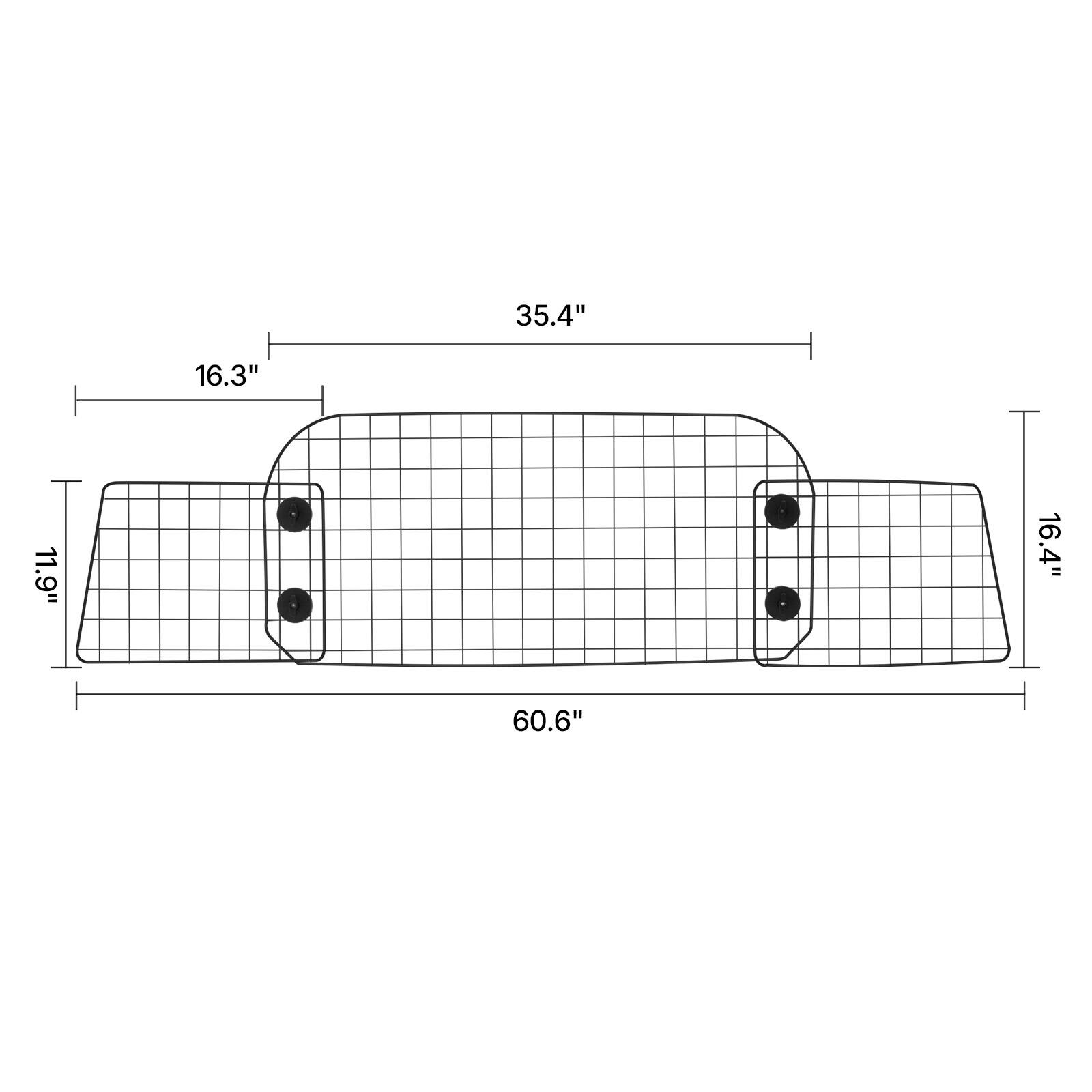 35.4"  
16.3"  
11.9"  
16.4"  
60.6"