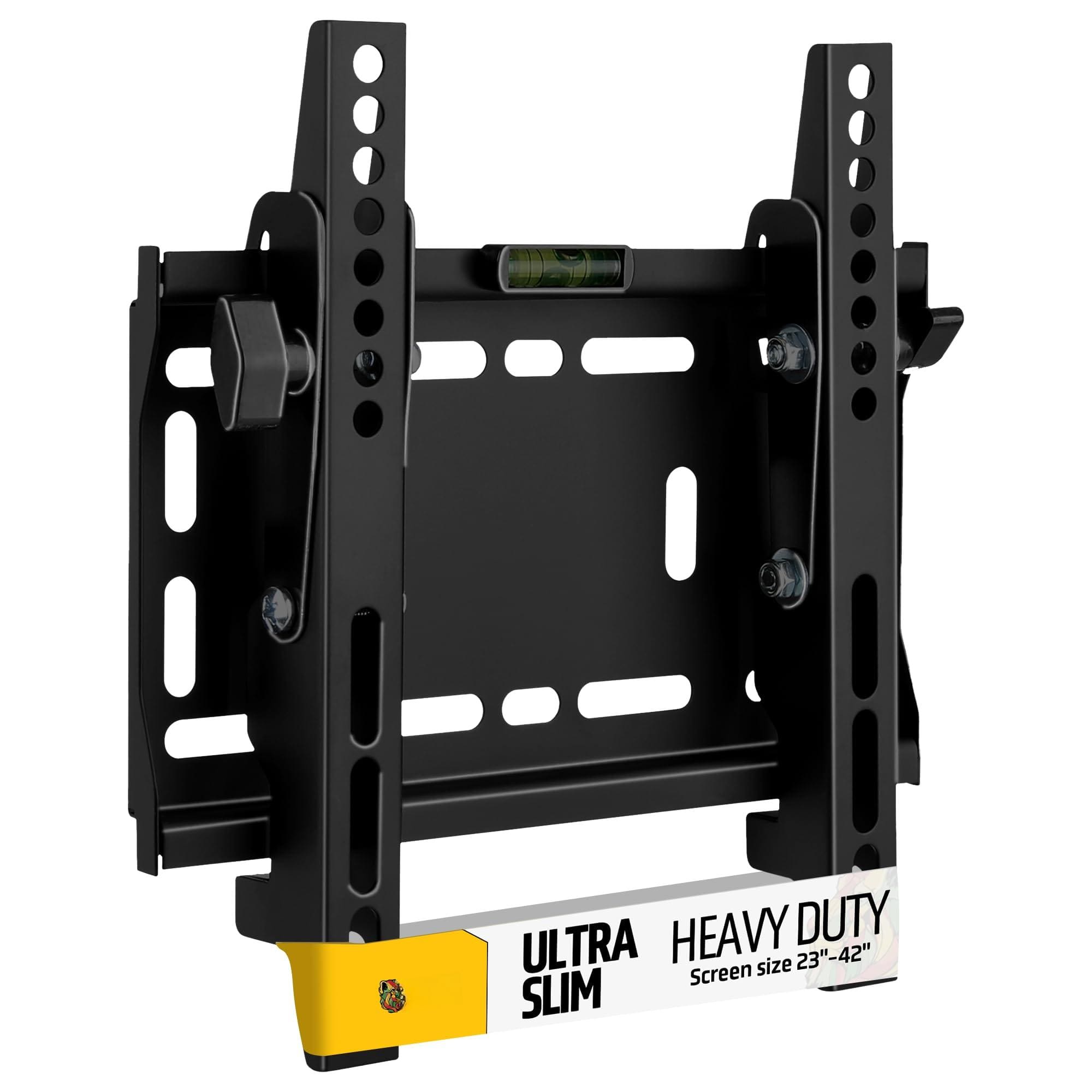 Earthley Blooms - Lionbeam Heavy duty Tv Wall Mount 37 70 Screens Ultra slim Design Strongly Holds Up Universal Max Vesa 400 - 23" - 42" TV's 0°-10° Tilt