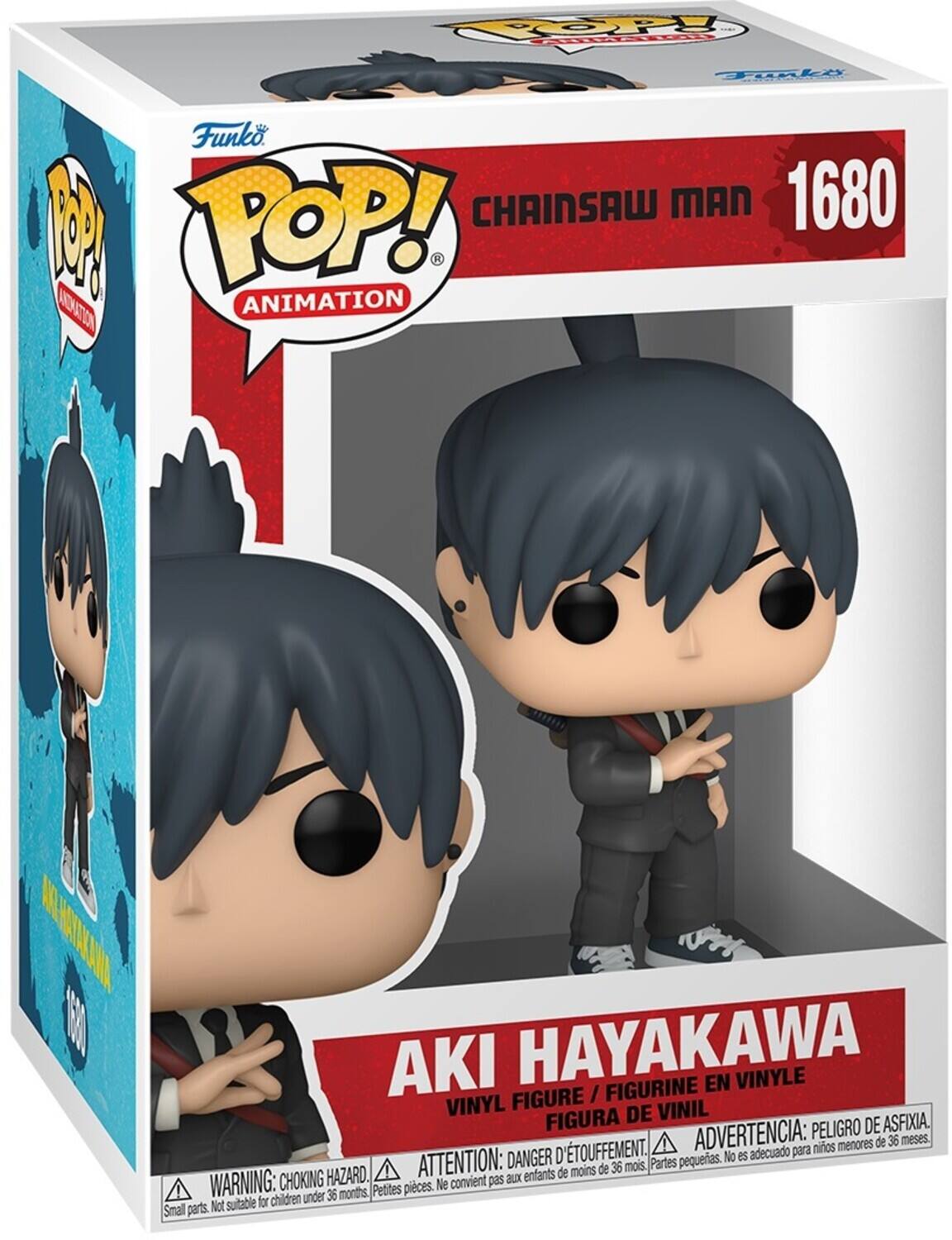 FUNKO POP! Anime: Chainsaw Man Aki Collectibles Multicolor