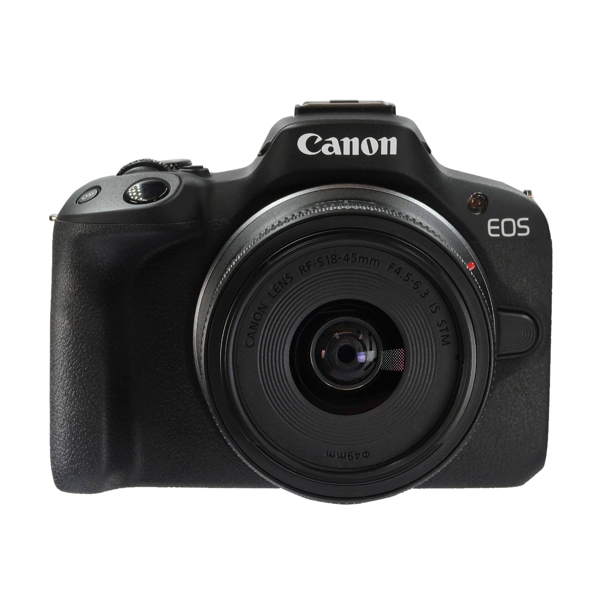 Canon EOS R50 Mirrorless Camera 18 45mm with RF 35mm f/1.8 IS